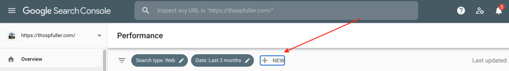 SEO Hidden Gem: Google Search Console: Performance option.
